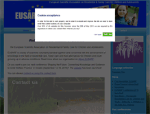 Tablet Screenshot of eusarf.com